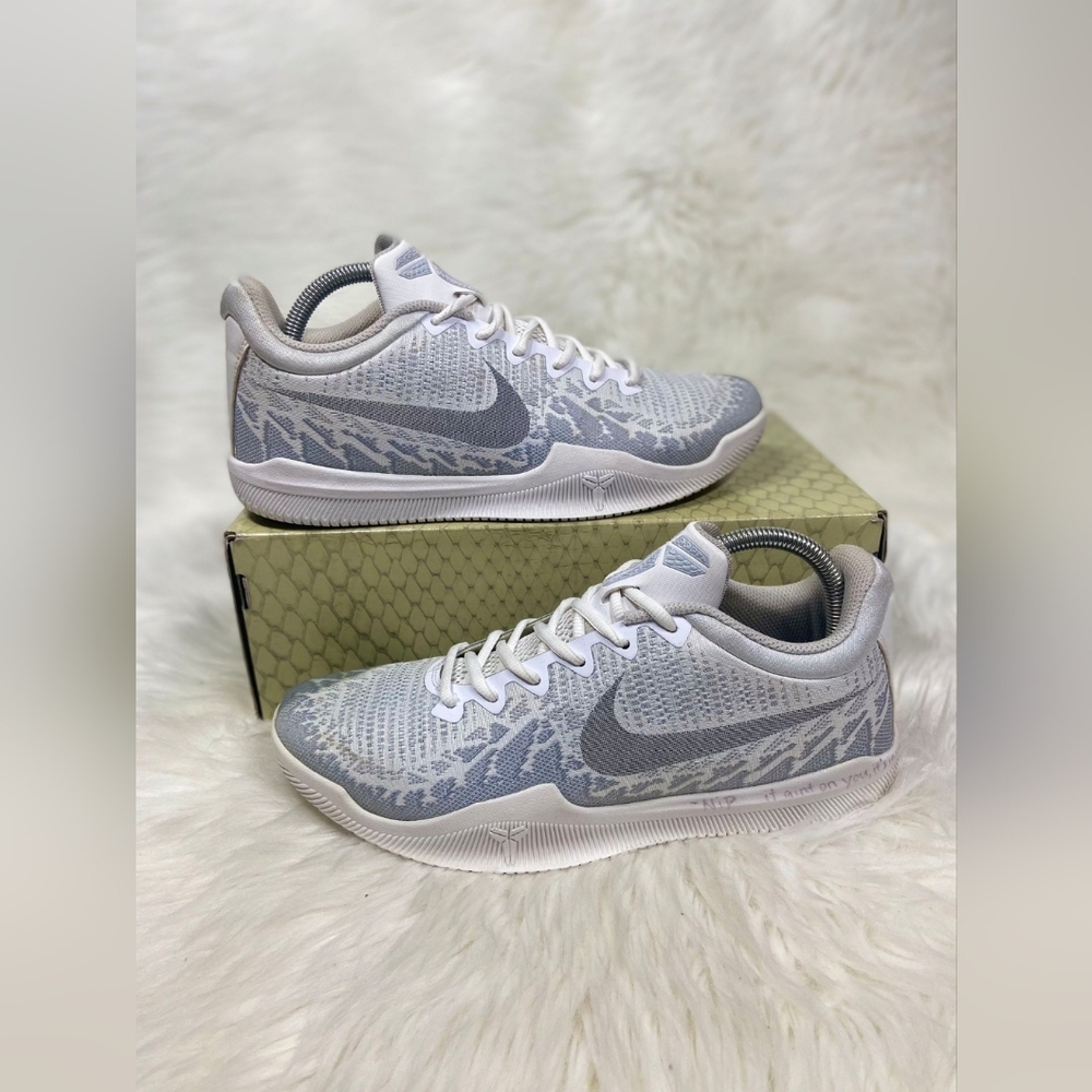 Nike Kobe Mamba Rage White Pure Platinum Men’s Shoes Sneakers Size 15